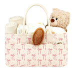 sac rangement fleuri moderne multi usages polyestère réutilisable poches beige vert clair