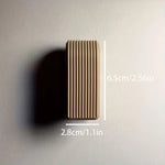 porte serviettes mural adhésif moderne rayures verticales beige blanc noir