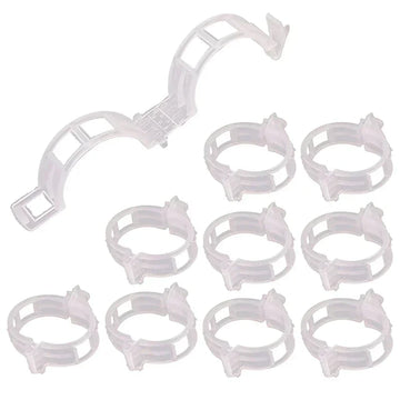 clips fixation plantes légumes plastique tuteurage jardin potager extérieur