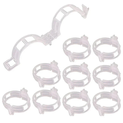 clips fixation plantes légumes plastique tuteurage jardin potager extérieur