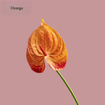 fleurs artificielles modernes rouge blanc vert 62CM extérieur anniversaire décoration maison