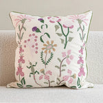 housse coussin boho chic motif floral géométrique coton polyester 45x45cm 30x50cm decoration canapé voiture
