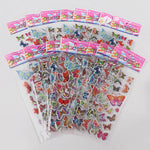 sticker autocollant animal cartoon multicolore occasion fête anniversaire noël enfants adolescents
