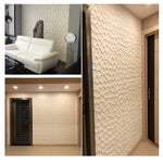 panneaux decoratifs modernes 30cm 30cm motif geometrique relief blanc rose gris