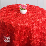 nappe table élégante roses relief violet blanc moderne texturée 120cm rond