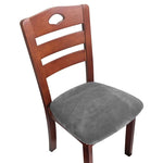 couvre siège chaise velours gris moderne adhésif mariage banquet salon plages fauteuilversible