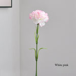 fleurs artificielles rose blanc modernes décoration intérieure mariage anniversaire transparentes