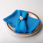 Rond de serviette perle mariage kaki foncé