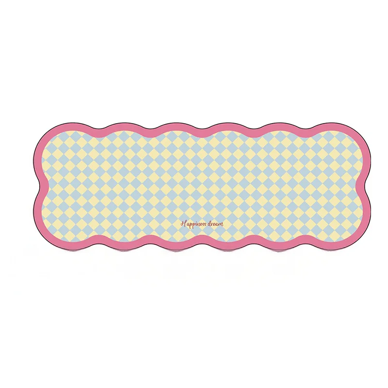 tapis moderne géométrique polycolore maison voyage anti salissure sans peluche lavable chambre canapé chevet