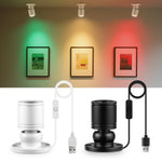 projecteurs led spotlights modernes blanc noir usb 5v 1w on off tringle