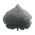 coussin rond imprimé feuilles velours amovible lavable moderne adultes multicolore