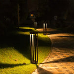 luminaire extérieur moderne led ip68 jaune ambre facile jardin minimaliste