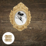 mini cadres photo ornementaux baroques vintage décoration chambre filles 7x5.2cm diycrafts
