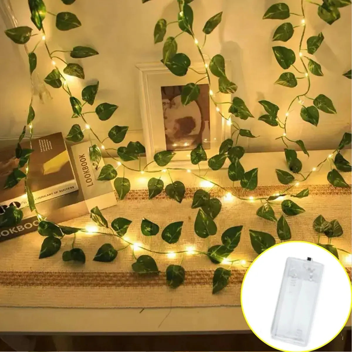guirlande lumineuse verte led 200cm 20 lumières saint valentin moderne chambre vacances