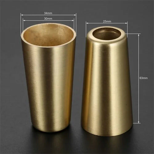 cache pot doré moderne lisse set pièces protection chaise table sécurité dorée