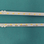 ruban led blanc lumiere jaune espaces reguliers moderne connecteur souder 78 leds 71cm