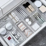organisateurs rangement tiroir transparent boites rangement minimaliste reutilisable respectueux environnement cosmétiques maquillage brosse pinceaux