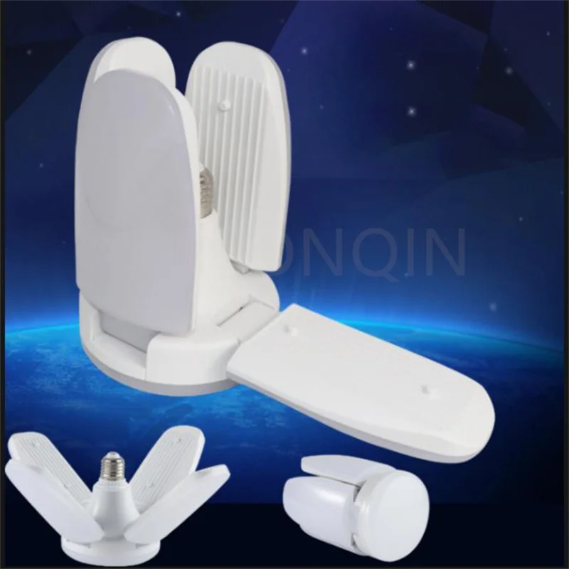 ampoule led pliable forme fleur éclairage blanc 6500k moderne original 180deg 2492000lm