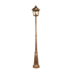 lampe rue or noire rétro classique ip65 led 220v extérieure industrielle
