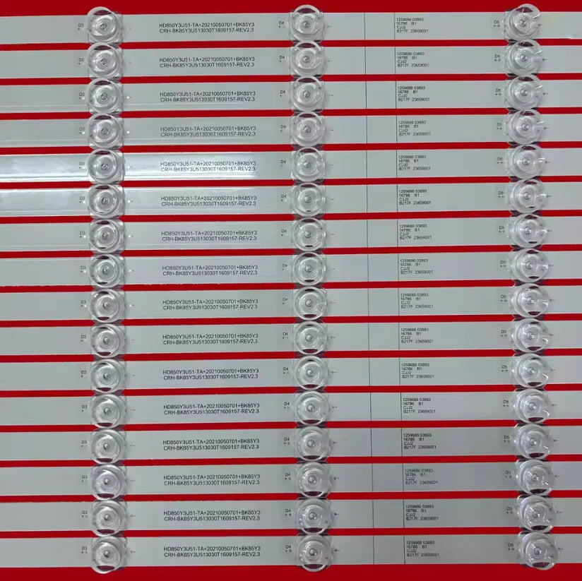 Bande Lumineuse LED 3V Intégrée Voiture Éclairage Accessoire Montage Facile
