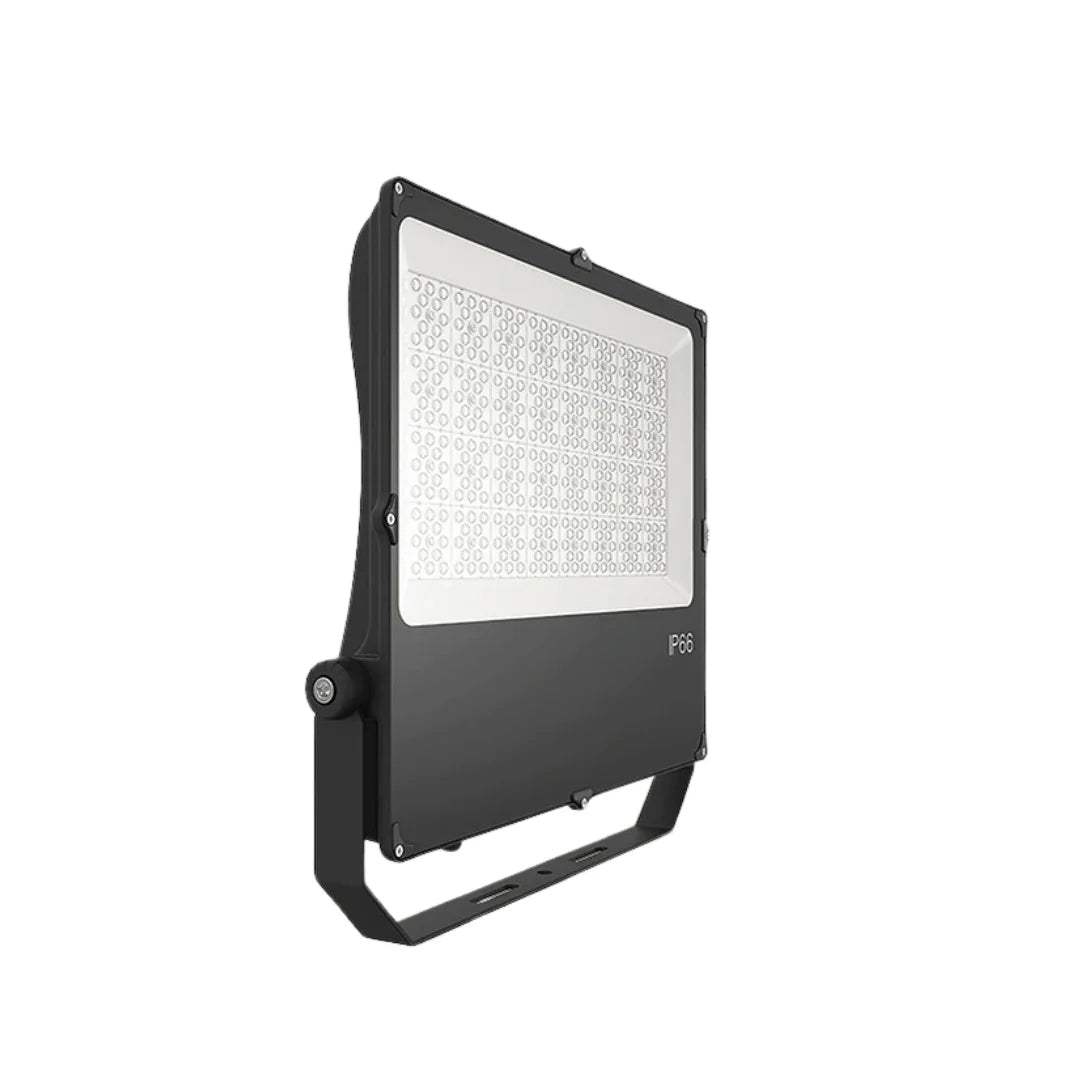 projecteur led noir moderne fixations industriel semi translucide led grille