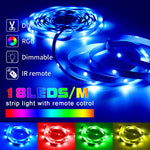 ruban led multicolore rgb wifi 12v 5m 15m 20m moderne télécommande application