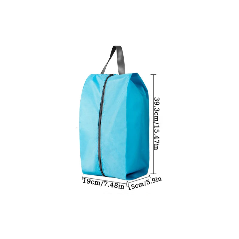 sacs chaussures pliables imperméables multi usages réutilisables modernes portables étanches zippées stockage organisation voyage