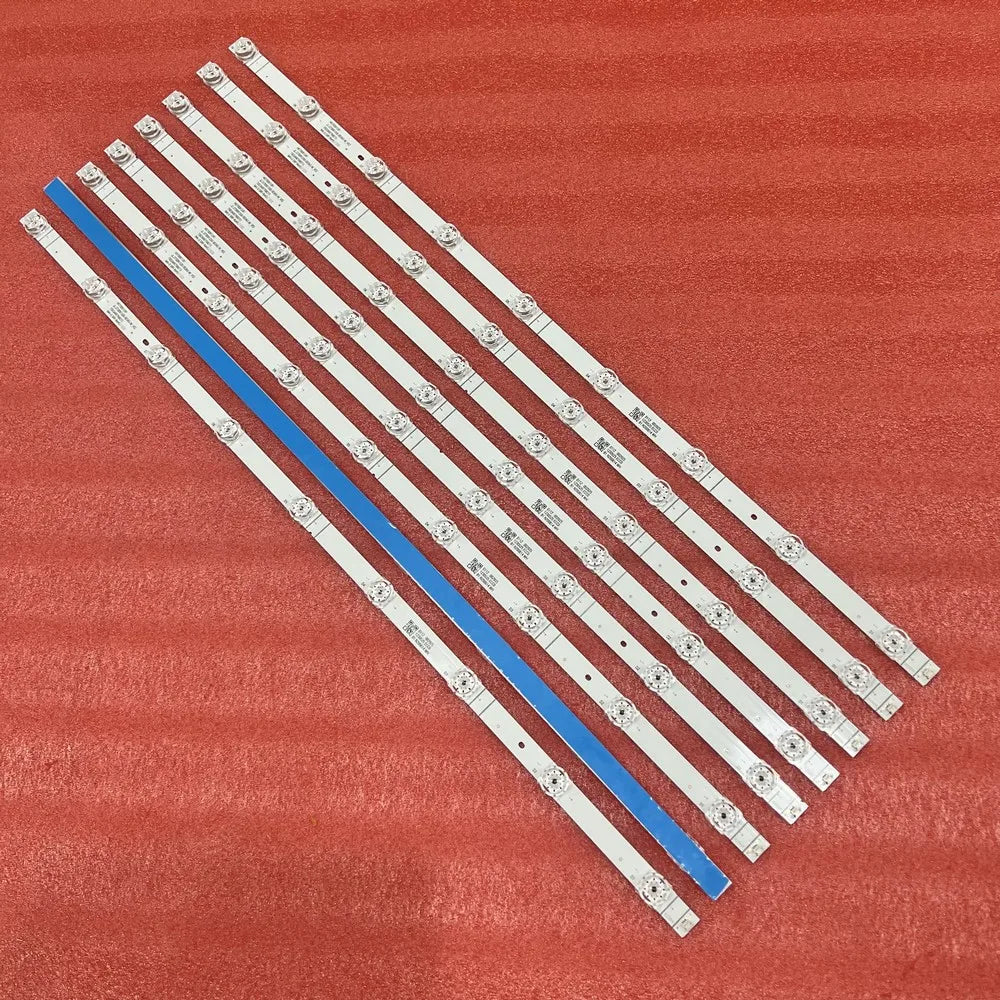 bande lumineuse led blanc bleu rondelles transparentes points noirs moderne sans filière invisible connecteurs
