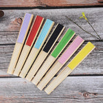 éventail pliant bambou violet rouge bleu noir vert rose jaune blanc gris traditionnel moderne