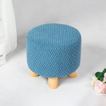 housse chaise moderne tissée violet vert bleu gris blanc géométrique polyester coton imprimé fixations