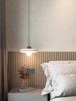 lustre minimaliste scandinave pendentif câble métallique ampoule filament visible chambre salon