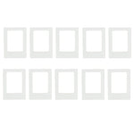 cadres photo aimants couleurs violet rose bleu moderne minimaliste cartes postales