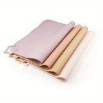 tapis souris silicone sans motif moderne rose beige gris vert bleu jaune marron respectueux