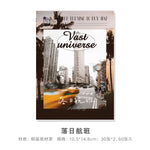 cartes postales vintage paysages urbains nature clips décoratives minimalistes modernes