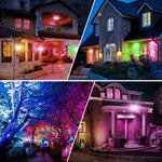 projecteur led rgb extérieur ip65 moderne télécommande 24touches 50w 100w 300w ledspotlight