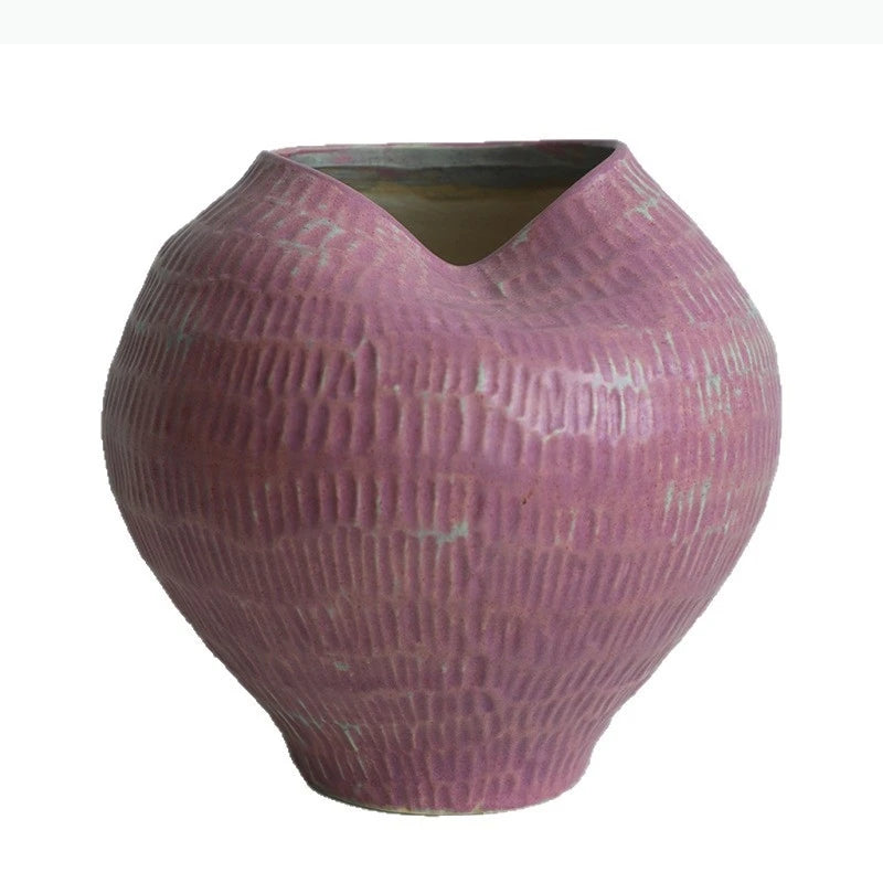 vase table moderne blanc noir rose rayures pois opacité texturé