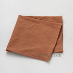 serviettes coton rose pâle texture lin classique réutilisables table manger party banquet