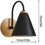 lampes murales modernes minimalistes blanc noir chaîne pompon fixation muriale chambre cuisine salle manger