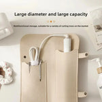 sac rangement fer lisser polyester réutilisable moderne beige clair texture cuir boucle inclusion brosse