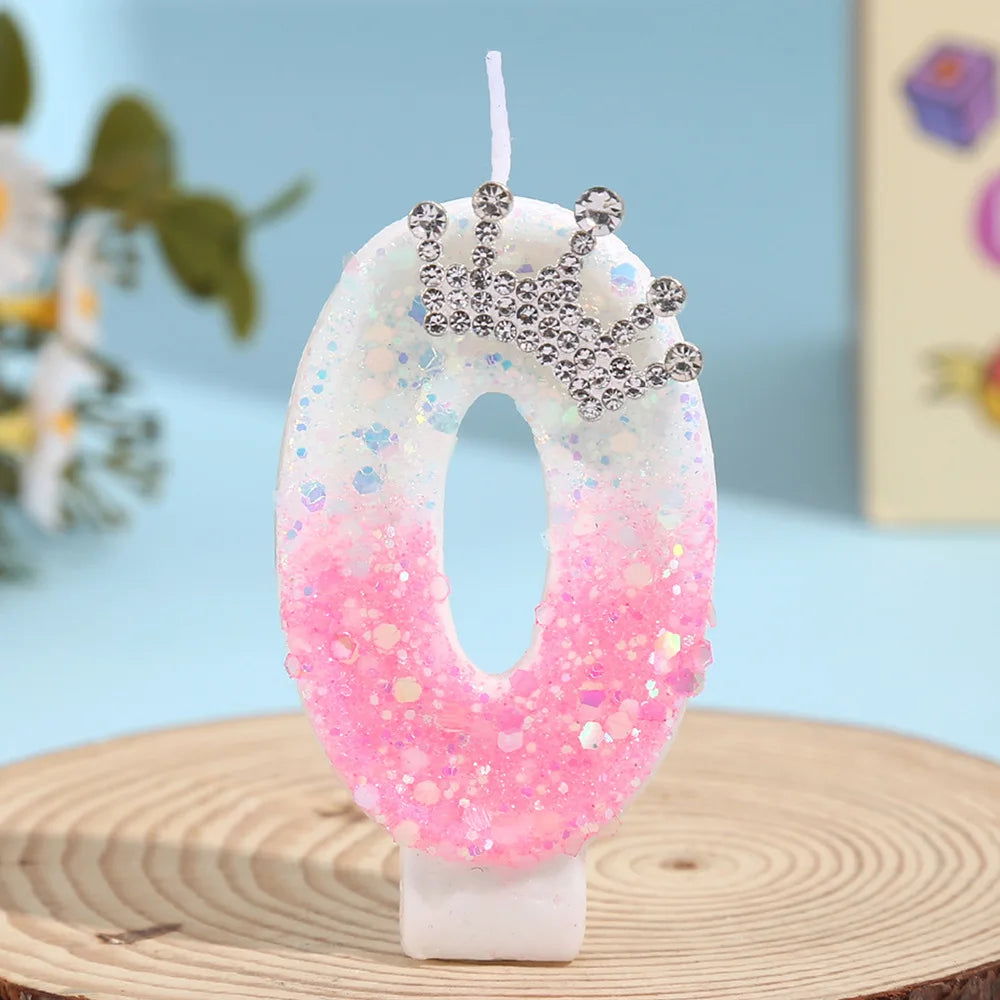 bougies decoratives pailletees blanc rose argenté festif tringle inclusion boite rangement transparente