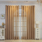 rideau polyester opaque classique beige clair foncé motif géométrique fenêtre plateextérieur haute qualité farmhouse