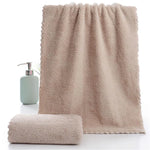 serviettes bain absorbantes microfibre gris beige douces moderne nhà tắm