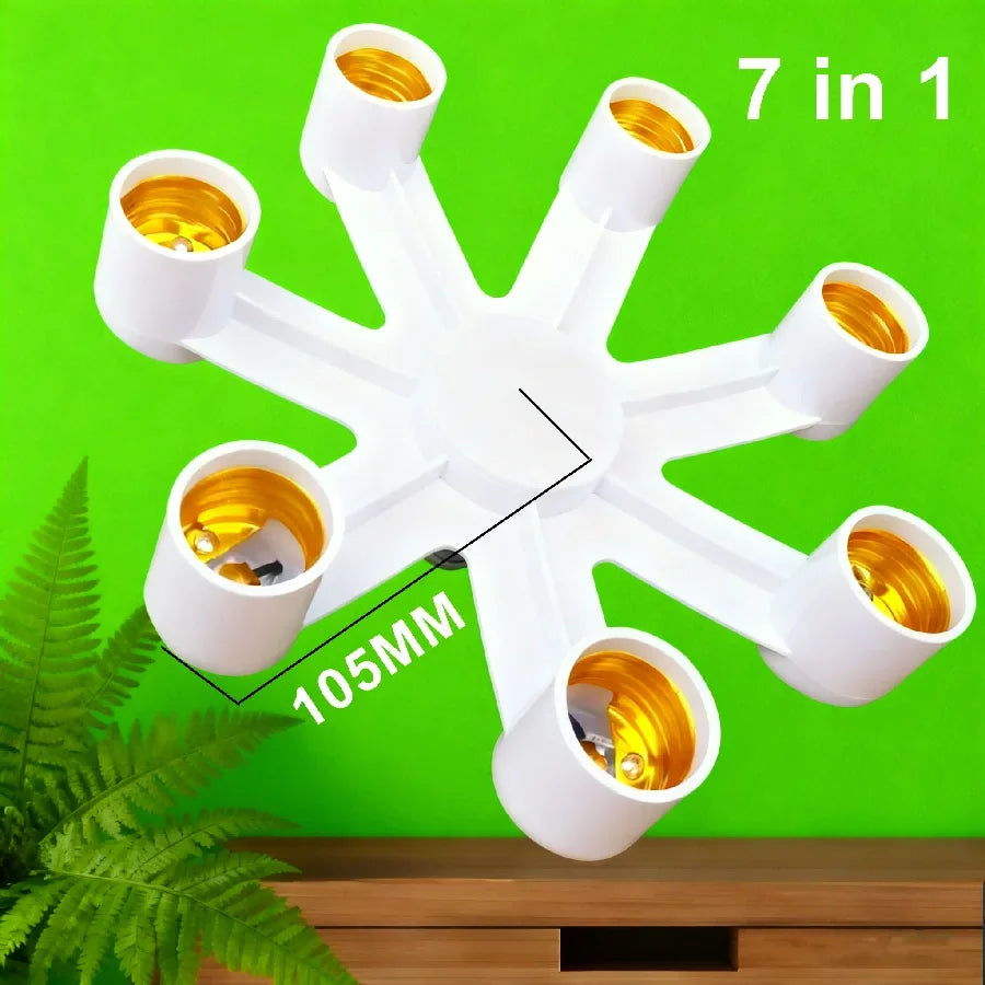 adaptateur lampe e27 blanc moderne certification ul rohs ccc deux ans garantie