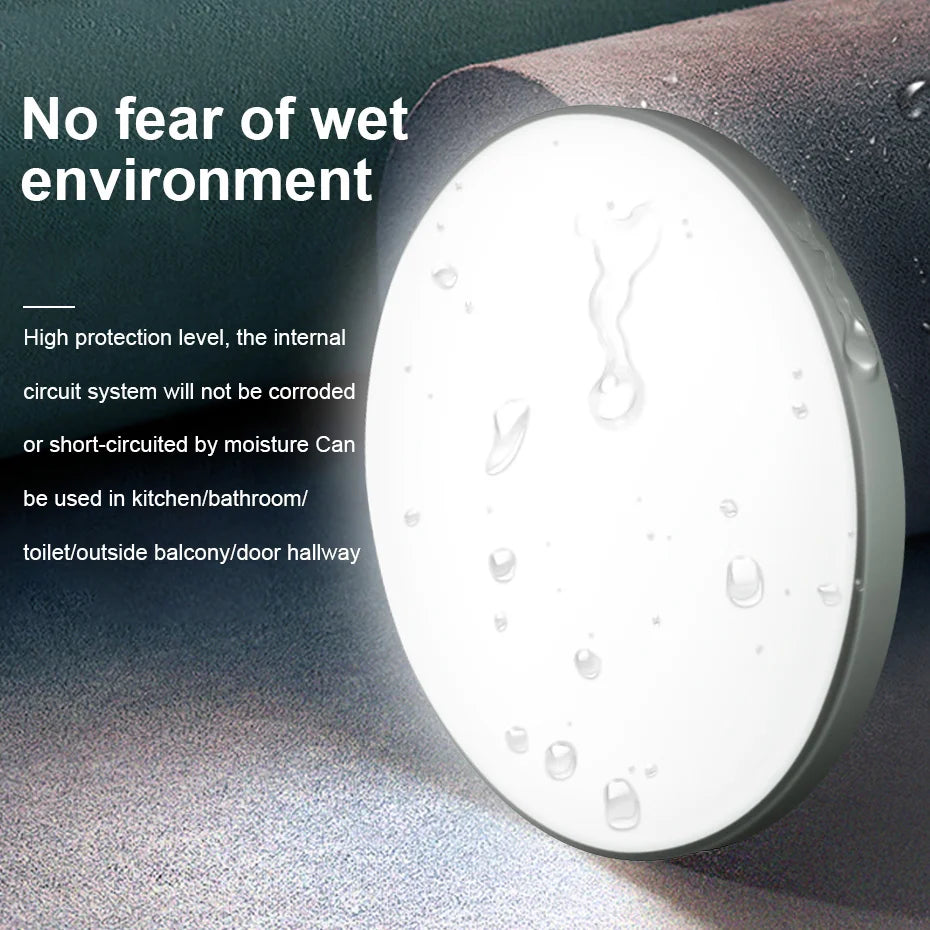 Lampe LED moderne 23cm 32cm 38cm 12W 24W 36W 48W blanc opaque