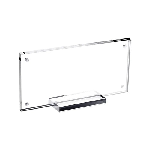support photo transparent moderne protéger photos documents maison