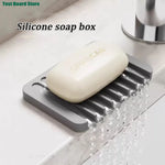 support savon silicone couleur rose moderne pratique antibactérien cuisine salle bain