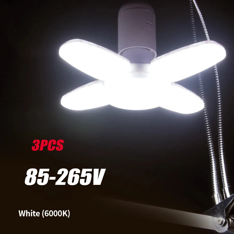 lampe led blanc moderne e27 220v 28w 6500k angle ajustable 90 độ