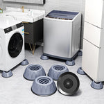 supports pieds meubles antidérapants plastique moderne gris argenté blanc