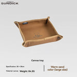 sac cordons vert olive toile épaisse texture naturelle pratique outdoor camping rangement serviettes ustensiles