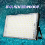 projecteur led 110v 220v 50w 100w 150w 200w ip65 moderne noir blanc